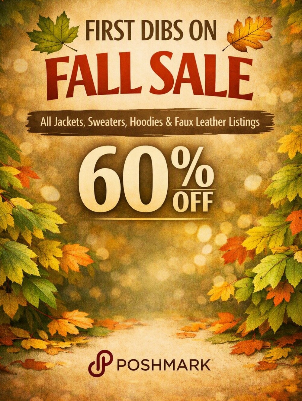 First Dibs To Fall Sale 60% Off